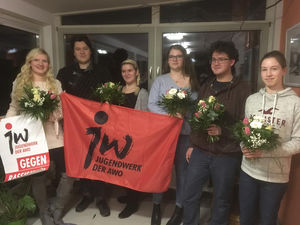 Der Vorstand des Jugendwerks der AWO in Altenburg