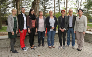 Die Gründungsmitglieder des AWO-Fördervereins aus Ilmenau um die Vorsitzende Ingrid Ries (rechts)