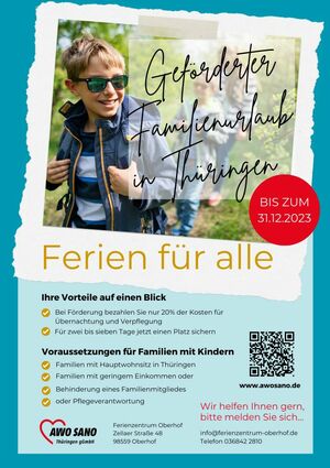 Plakat Ferien für alle