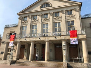 Das Deutsche Nationaltheater war der historisch perfekte Rahmen für das AWO-Jubiläum.