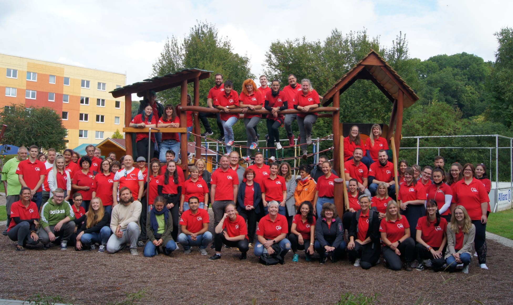 Das Team des AWO Jugendhilfeverbundes Westthüringen