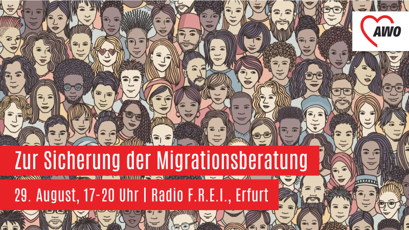 Veranstaltungsbanner Zur Sicherung der Migrationsberatung