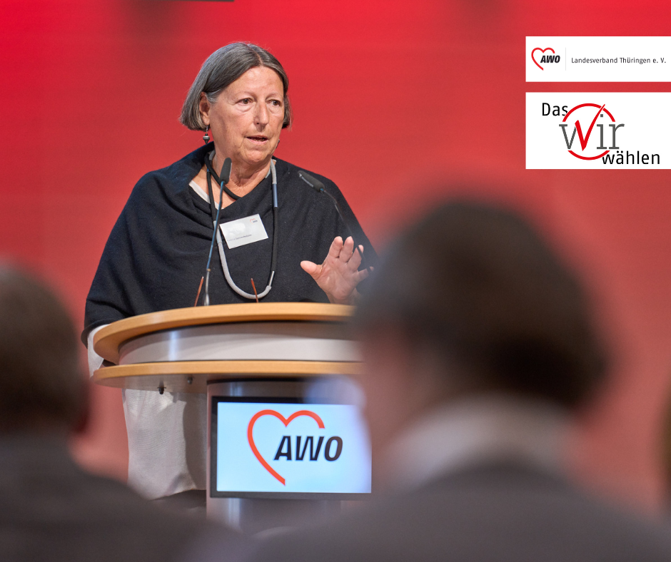 Kathrin Sonnenholzner, Vorsitzende des Präsidiums des AWO Bundesverbandes e. V.